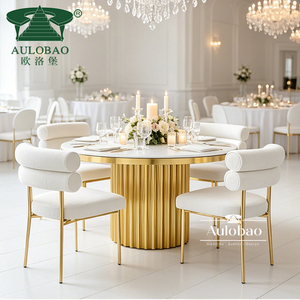 เก้าอี้จัดเลี้ยงงานแต่งงานโครงเหล็กสแตนเลสหุ้มเบาะสำหรับขายส่งในโรงแรม - Product Image 3