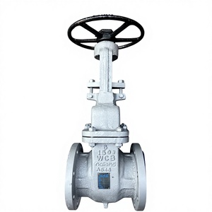 Vanne à soupape en acier moulé de marque Nalisha, garantie 12 mois, taille de port 25MM-2000MM, pour eau haute température, commande manuelle - Product Image 1