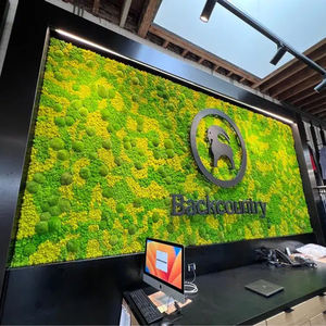 Décoration murale personnalisée en mousse stabilisée 3D Art écologique en mousse naturelle pour le bureau, la maison, les hôtels et les panneaux muraux en mousse préservée - Product Image 3