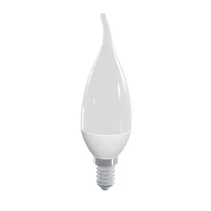C37 nến ánh sáng E14 E27 4W 5W 7W Đèn chùm AC DC LED bóng đèn thông minh nguyên liệu 15wemergency ánh sáng