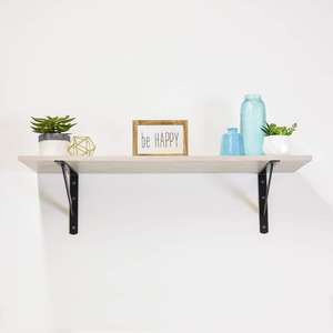 Support <span class=keywords><strong>d</strong></span>'<span class=keywords><strong>étagère</strong></span> <span class=keywords><strong>d</strong></span>'<span class=keywords><strong>angle</strong></span> en L en acier noir robuste, support <span class=keywords><strong>d</strong></span>'<span class=keywords><strong>angle</strong></span> pour <span class=keywords><strong>étagère</strong></span>, support de suspension murale - Product Image 1