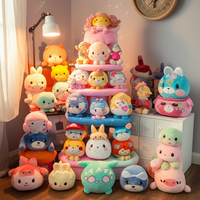 Vente en gros pas cher, machine à grue à griffes super douce et mignonne jouets en peluche pour machine à griffes