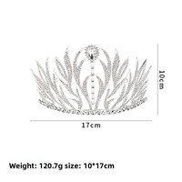 Couronnes de concours classiques en diamants et pierres précieuses, couronnes de concours personnalisables avec logo, couronnes de mariage, couronnes de banquet, couronne Miss Univers