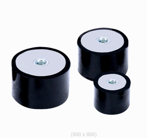 고무 방진 댐퍼 암나사형 진동 흡수 마운트 - Product Image 2