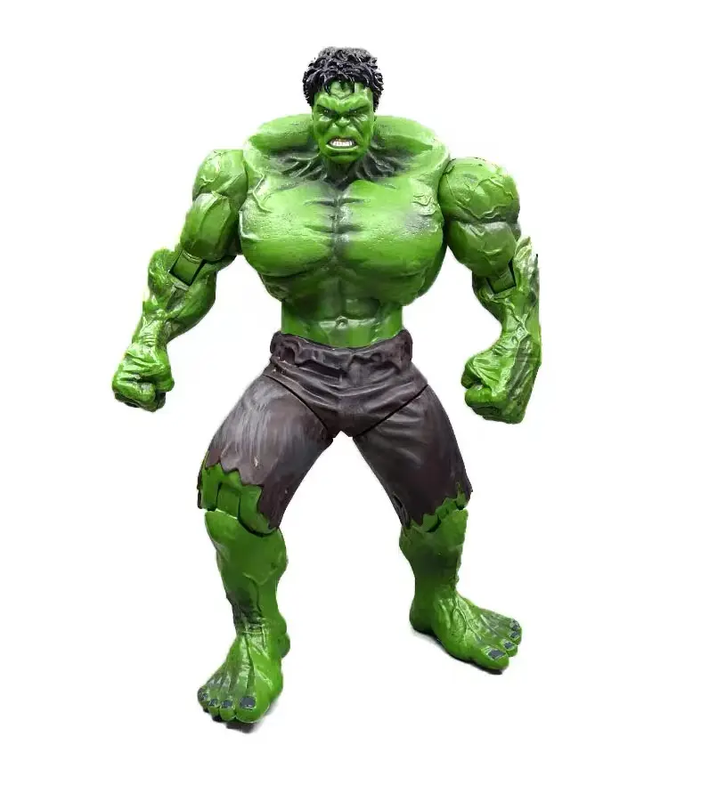 Personalizzabile Hulk scultura decorazione d'interni famoso film di supereroe Action Figure in fibra di vetro artigianato per la palestra