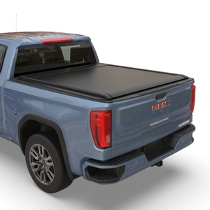 Zolionwil Couverture de lit rigide enroulable pour ramassage rétractable automatique avec Led pour 2020-2025 Chevy <span class=keywords><strong>Silverado</strong></span> 1500 Hummer Ev - Product Image 1