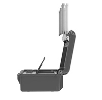Détecteur de drone FPV portable avec écran tactile pour la mise en réseau de plusieurs appareils et la détection de foule pour les systèmes de sécurité