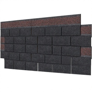 Bardeaux de toiture en <span class=keywords><strong>bitume</strong></span> laminé modernes pour villas, tuiles de toiture en fibre de verre, imperméables, couleur personnalisée - Product Image 1