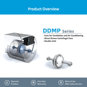 Ventilateur centrifuge de refroidissement à entraînement direct EC HVAC Nicotra DDMP 8/7 T M6A0 DA5 230V 50/60Hz 1052W 4.51A 1998RPM AHU - Product Image 4