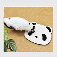 Griffoir mural pour chat en forme de panda, adapté aux chatons, lot de griffoirs muraux pour chat