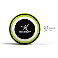 Ensemble de balles de massage en mousse EVA avec logo OEM Grand, moyen, petit pour tous les groupes musculaires Ensemble du bas du dos