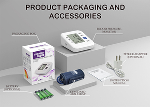 Venta al por mayor portátil LED Digital Manual esfigmomanómetro Monitor <span class=keywords><strong>de</strong></span> presión arterial con fuente <span class=keywords><strong>de</strong></span> electricidad - Product Image 5
