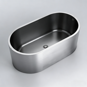 Baignoire froide en acier inoxydable personnalisable pour plongeon glacé, baignoire glacée pour athlètes, récupération après ent - Product Image 2