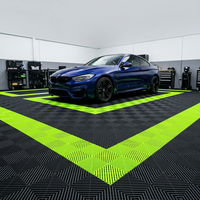 Dalles de sol emboîtables multifonctionnelles en PP pour lavage de voitures et parkings – Vente en gros