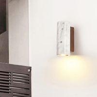 Lujo 3W LED Lámparas de pared Verde Blanco Negro Mármol Diseño para sala de estar Hotel Restaurante Pasillo Asile Escalera Fondo