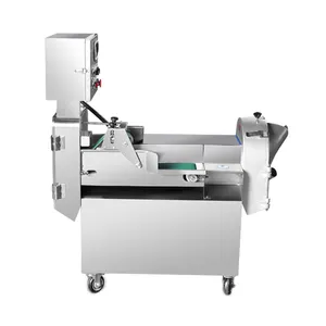 Volautomatische Eenvoudig Te Bedienen Industriële Bladgroente Snijmachine Aardappel Wortel Selderij Prei Cutter Voor Fabriek
