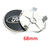 Cache-moyeux de roue de voiture 54mm 56mm 60mm 68mm pour Ford Fiesta Mondeo Fusion Explorer Escape Focus, accessoires de style pour jantes