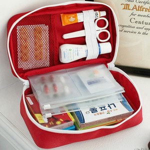 REKWAY <span class=keywords><strong>XT</strong></span>-083 Bolsa de Primeros Auxilios Portátil de Poliéster para Mujer, Bolsa Médica Pequeña para Viajes, Estuche para <span class=keywords><strong>Pastillas</strong></span> Promocional - Product Image 4