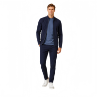 Ensemble de survêtement technique en nylon 2 pièces pour homme avec logo personnalisé, veste légère de qualité supérieure et pantalon cargo à jambe droite, vêtements de sport décontractés
