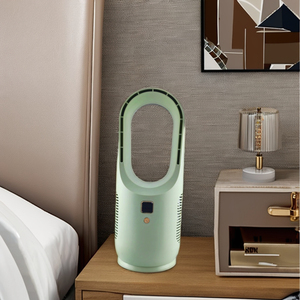 Installation silencieuse de piédestal de télécommande de lumière de ventilateur sans lame à grande vitesse de l'usine de la Chine portable pour l'usage extérieur de voiture trois - Product Image 2