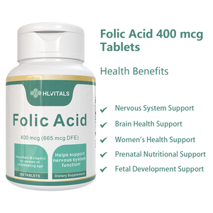 Tabletas de Ácido Fólico DHA de Marca OEM para Complementar la Salud Durante el Embarazo y Proporcionar Energía - Product Image 1