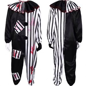 Traje de Payaso para Cosplay, Disfraz de Terrifier, Traje Zentai Sangriento y Aterrador, Traje para Fiesta de Carnaval, Trajes Novedosos Unisex - Product Image 1