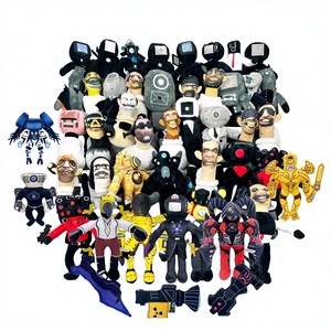 Figura de acción de <span class=keywords><strong>peluche</strong></span> de Guy y Toilet Guy, personaje de vigilancia, con relleno de algodón PP - 31cm-50cm, para mayores de 14 años, en stock - Product Image 1