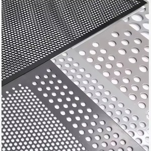Stainless Steel Square Hole Perforated Mesh Sheet, Durable Building Material for Wall Panels, <b>Ceilings</b>, and Fencing - Product Image 4