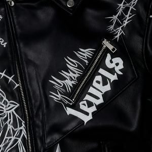 Áo khoác da nam may đo - Chất lượng cổ điển, thoải mái và phong cách giản dị, Áo khoác da nam độc đáo - Product Image 4