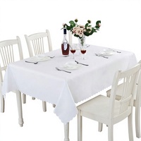 Nappe carrée en polyester tissé, 18 couleurs, plusieurs tailles, pour mariage, banquet, hôtel, événement domestique, vente en gros directe usine
