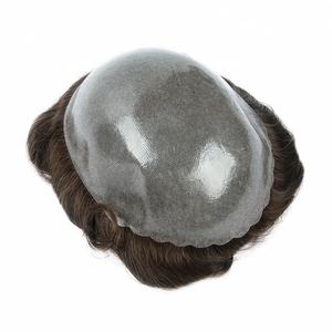 Yuanzhen # 3 Prótesis Capilares de Inyección Populares para Hombre, de Cabello Humano Indio - Product Image 1