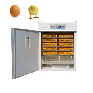 Capacité de 1000 œufs Incubateur de poulet Incubateur d'oeufs Incubateur automatique d'oeufs à couver