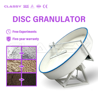 Équipement de granulation de disques d'engrais minéral et d'acide humique CLASSY