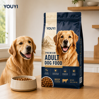 YOUYI Sac d'emballage pour aliments secs pour chiens, pochette autoportante anti-perforation, refermable, impression OEM