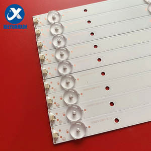 Bandes de rétroéclairage <span class=keywords><strong>LED</strong></span> pour <span class=keywords><strong>Xiaomi</strong></span> L43M5-AZ, barres lumineuses, IC-B-HWDC43D800, CRH-BH433030030873L-Rev1.1I, bande <span class=keywords><strong>LED</strong></span>, rétroéclairage TV - Product Image 2