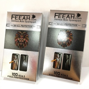 Boîte d'emballage personnalisée en gros pour protecteur d'écran en verre trempé pour iPhone X Xr Xs Max 11 12 Mini Pro Max - Product Image 4