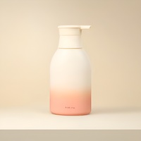 Emballage de luxe fantaisie en PET en forme de stylo 380 ml avec pompe à pression pour gel douche, désinfectant pour les mains, shampoing, après-shampoing, lotion, faux cils