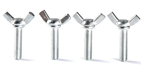 Tornillo de Mariposa de Acero Inoxidable 304 de Alta Calidad, Precio Bajo, M3 M4 M5 M6 M8 M10 M12, Acabado Liso Zincado - Product Image 2