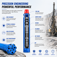 Marteau DTH Série SD – Modèles Complets en Stock – Approvisionnement en Gros – Acier Allié Haute Résistance – Certifié ISO9001 – Pour Forage de Puits Miniers et de Roches