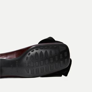 Chaussures plates Mary Jane 100 % cuir d'agneau pour femme, semelle intérieure en peau de mouton, talon de 3,5 cm, à enfiler, pour l'été, la conduite ou le bureau, personnalisation du logo, fabrication en usine - Product Image 4