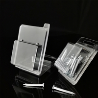 Emballage en coquille de palourde en PET recyclé de la marque YuXuan, boîtes en plastique transparentes, impression UV, taille personnalisable, vis
