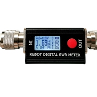 Medidor de Potencia Digital SWR RD106P REDOT 120W FMB VHF/UHF 80-999MHz, Relación de Ondas Estacionarias 1.00-99.9, Compatible con Walkie-Talkie DMR F514