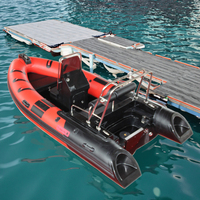 Nouveau bateau de pêche en fibre de verre et bateau de pêche commercial de 4.2m et petit canot de pêche