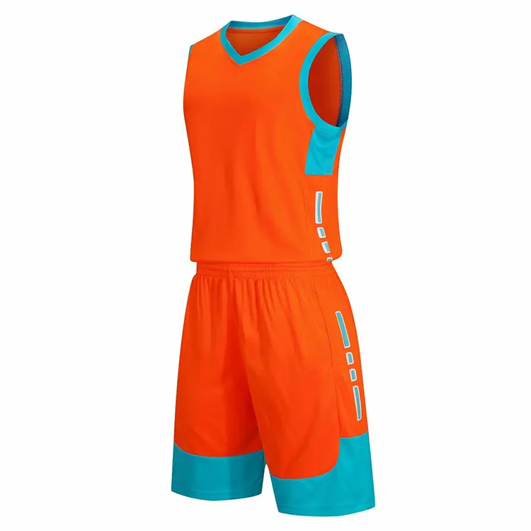 Blank Camo Jersey Stripe Package Basketball Uniform