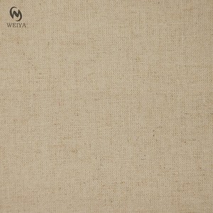 Respirant pas cher tissé chemise plante Texture couleur naturelle Triblend fil <span class=keywords><strong>pluie</strong></span> lin mélangé tissu pour robe à manches courtes - Product Image 6