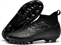 Chaussures de football Sunqin pour terrain synthétique intérieur unisexe, chaussures d'entraînement pour jeunes AG TF, tige en PU, semelle extérieure en PVC