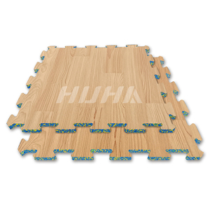 Tấm lót sàn phòng tập thể dục bằng xốp tháo lắp, không mùi, dày 15/20mm, chất liệu cao su gỗ - Product Image 2