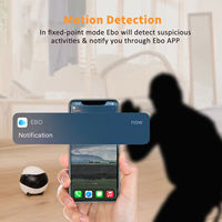 Robot Compagnon Interactif Ebo SE pour Animaux, Chat Robotique Écologique Contrôlé par Application Intelligente Sans Fil, avec Caméra et Laser