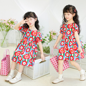 Ultimo Design Estivo: Abiti Floreali Carini per Bambini, Vestito Casual Estivo per Bambina - Product Image 2