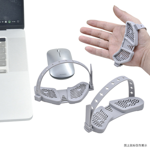 Reposamuñecas para juegos diestros ergonómicos avanzados, almohadilla para la palma, soporte Superior para jugadores serios, deslizamiento suave antifatiga - Product Image 4